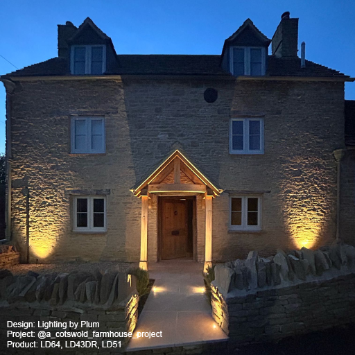 Cotswold Farmhouse, England Lightgraphix Creative Lighting Solutions